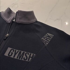 GYMSHARK ZIP UP 🖤🩶